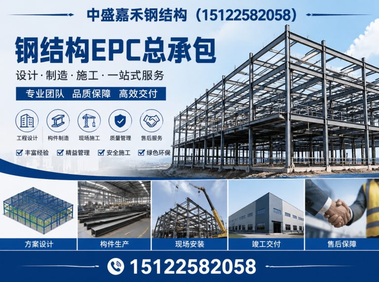 静海区钢结构厂房展示图